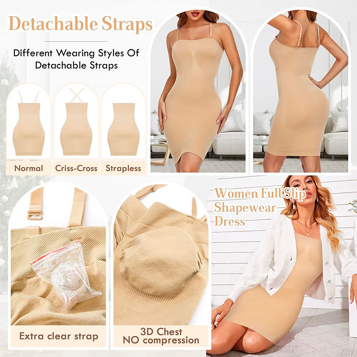 Strapless Shapewear Dress