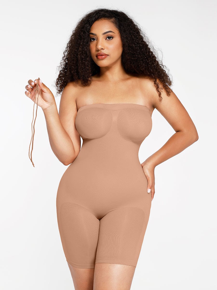 Strapless Sculpt Shapewear Bodysuit