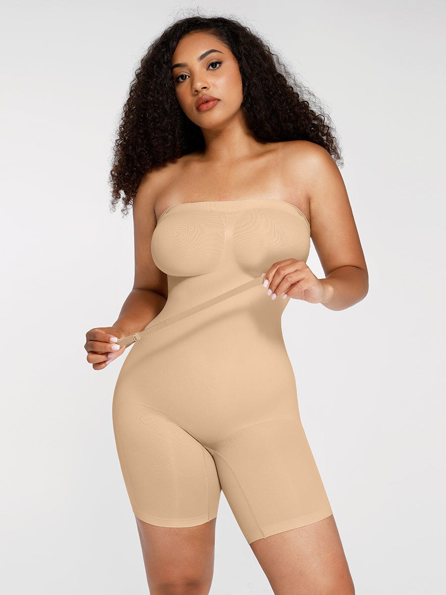 Strapless Sculpt Shapewear Bodysuit