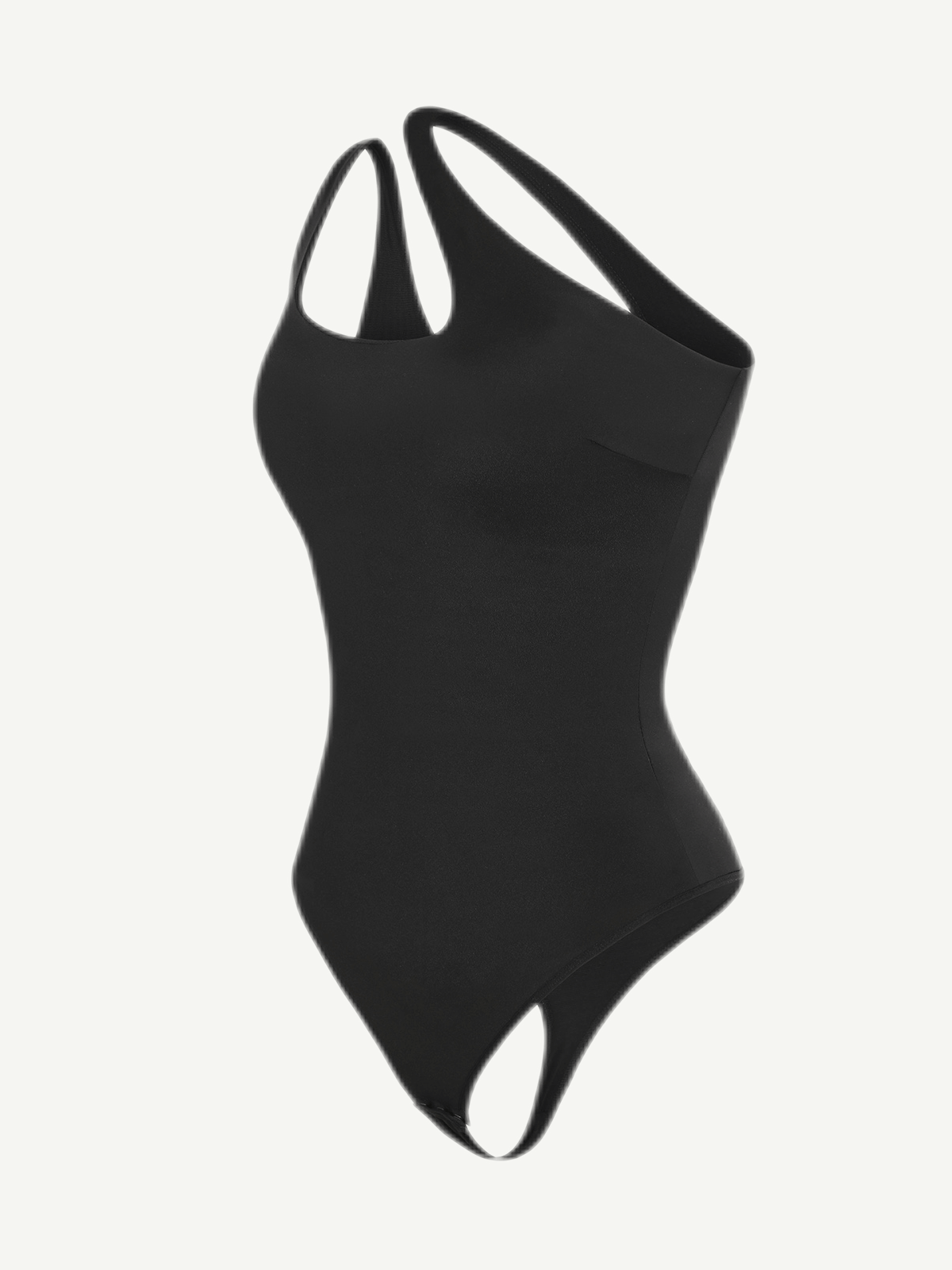 Asymmetrical Double Strap Bodysuit