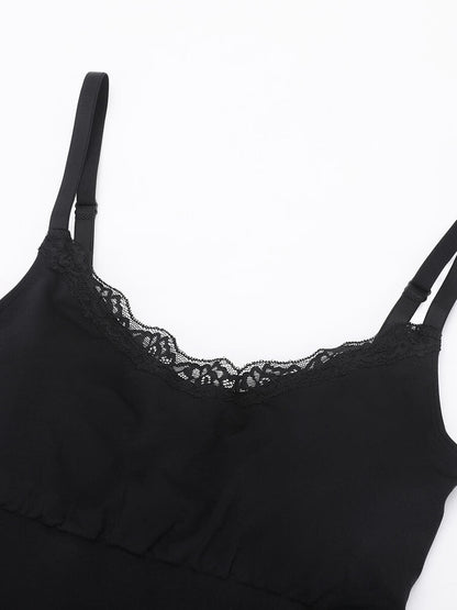 Lace Cami Sculpt Thong Bodysuit