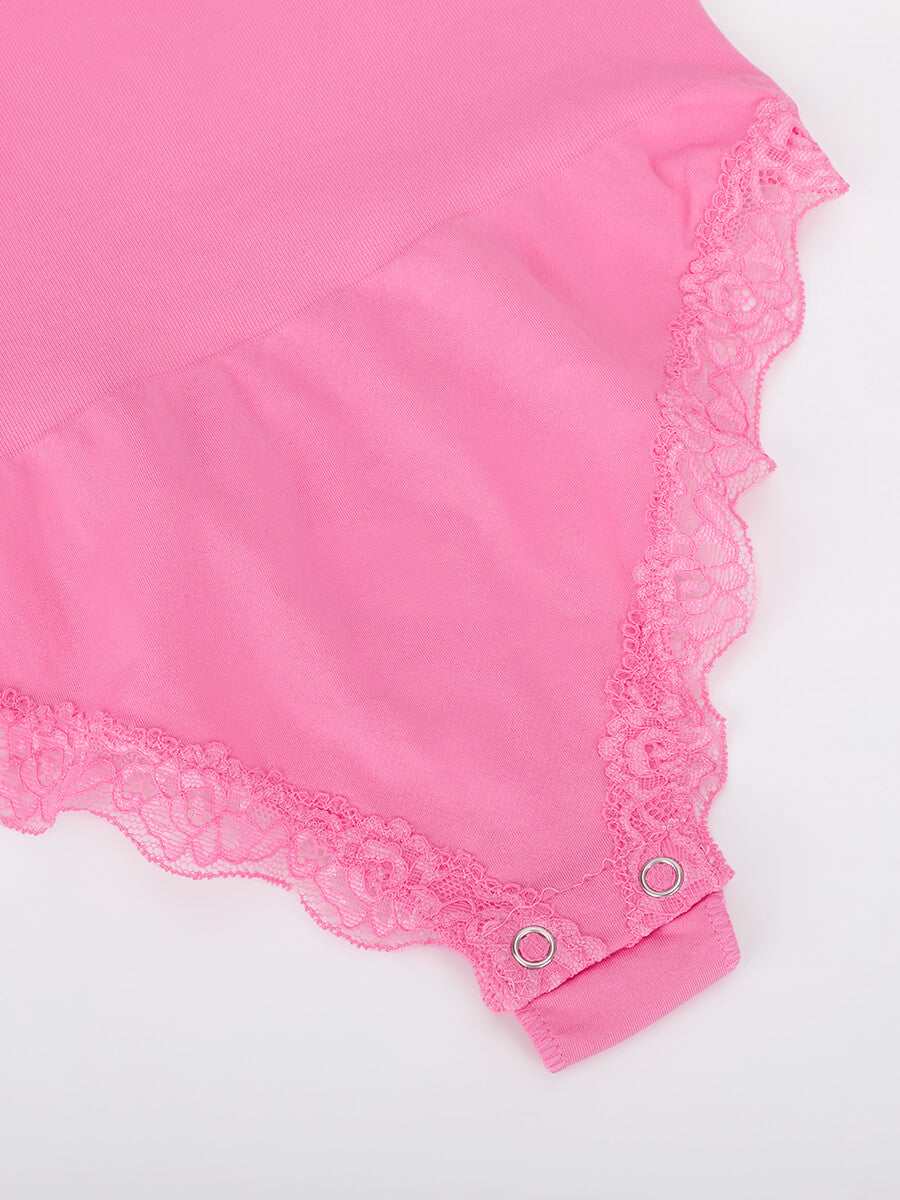 Lace Cami Sculpt Thong Bodysuit