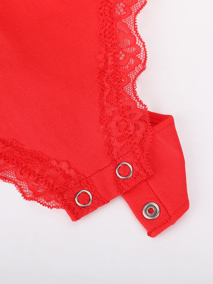 Lace Cami Sculpt Thong Bodysuit
