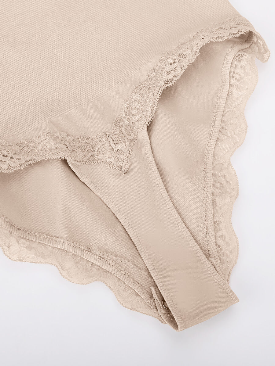 Lace Cami Sculpt Thong Bodysuit