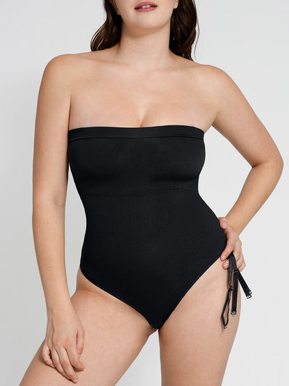 Sculpt Thong Bodysuit Removable Straps