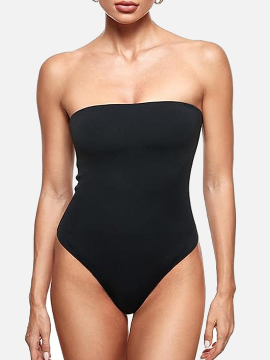 Sculpt Thong Bodysuit Removable Straps