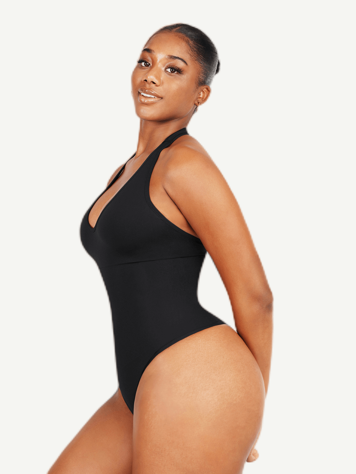 Halter Neck Sculpt Bodysuit