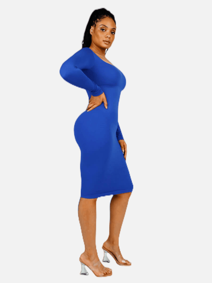 Hourglass Long Sleeve Dress