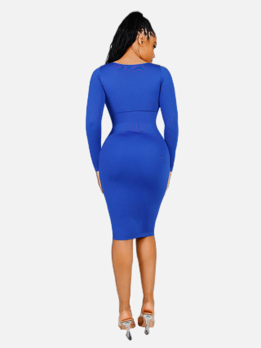 Hourglass Long Sleeve Dress