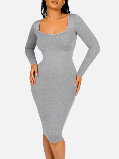 Hourglass Long Sleeve Dress