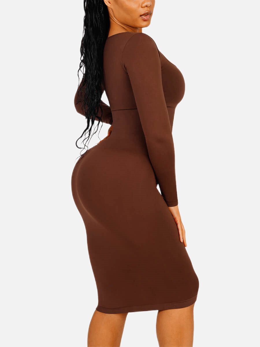 Hourglass Long Sleeve Dress