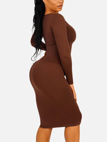 Hourglass Long Sleeve Dress