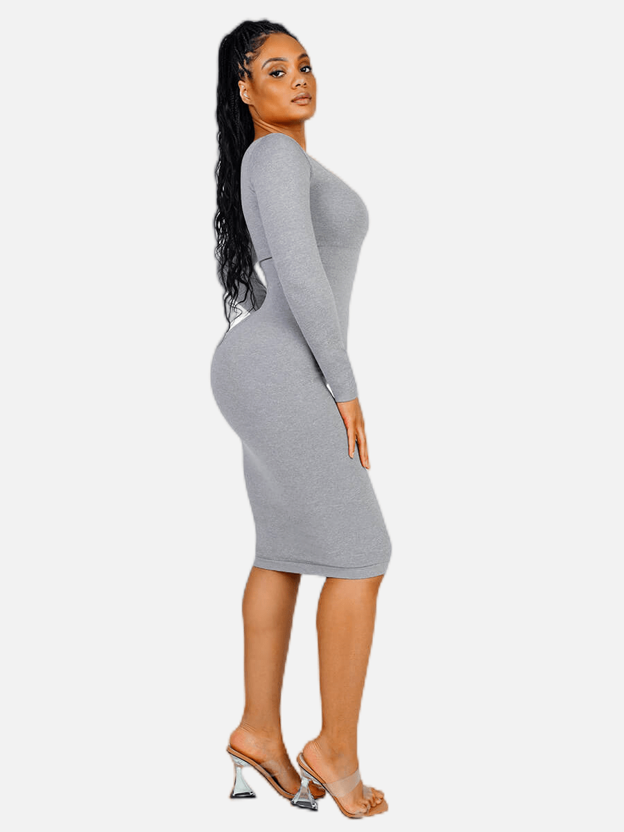 Hourglass Long Sleeve Dress