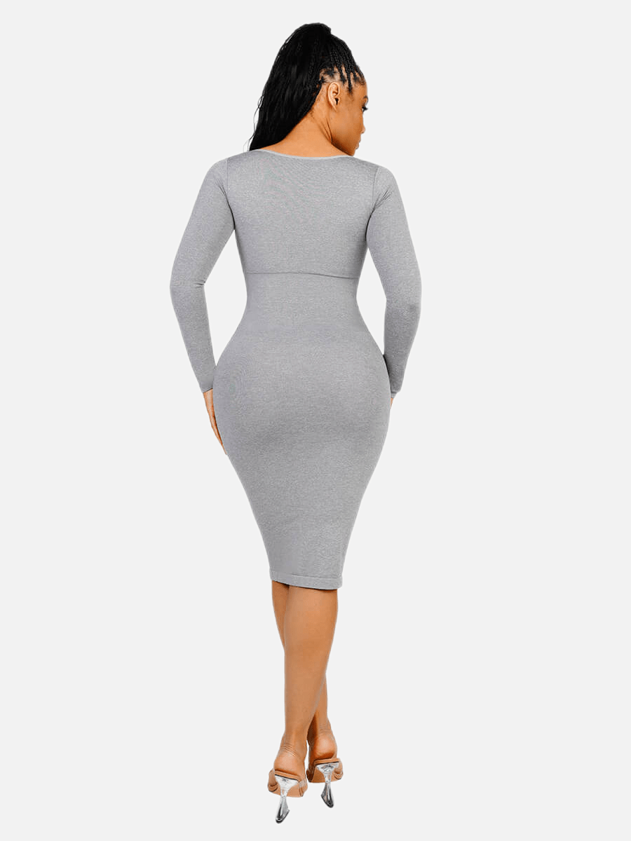 Hourglass Long Sleeve Dress