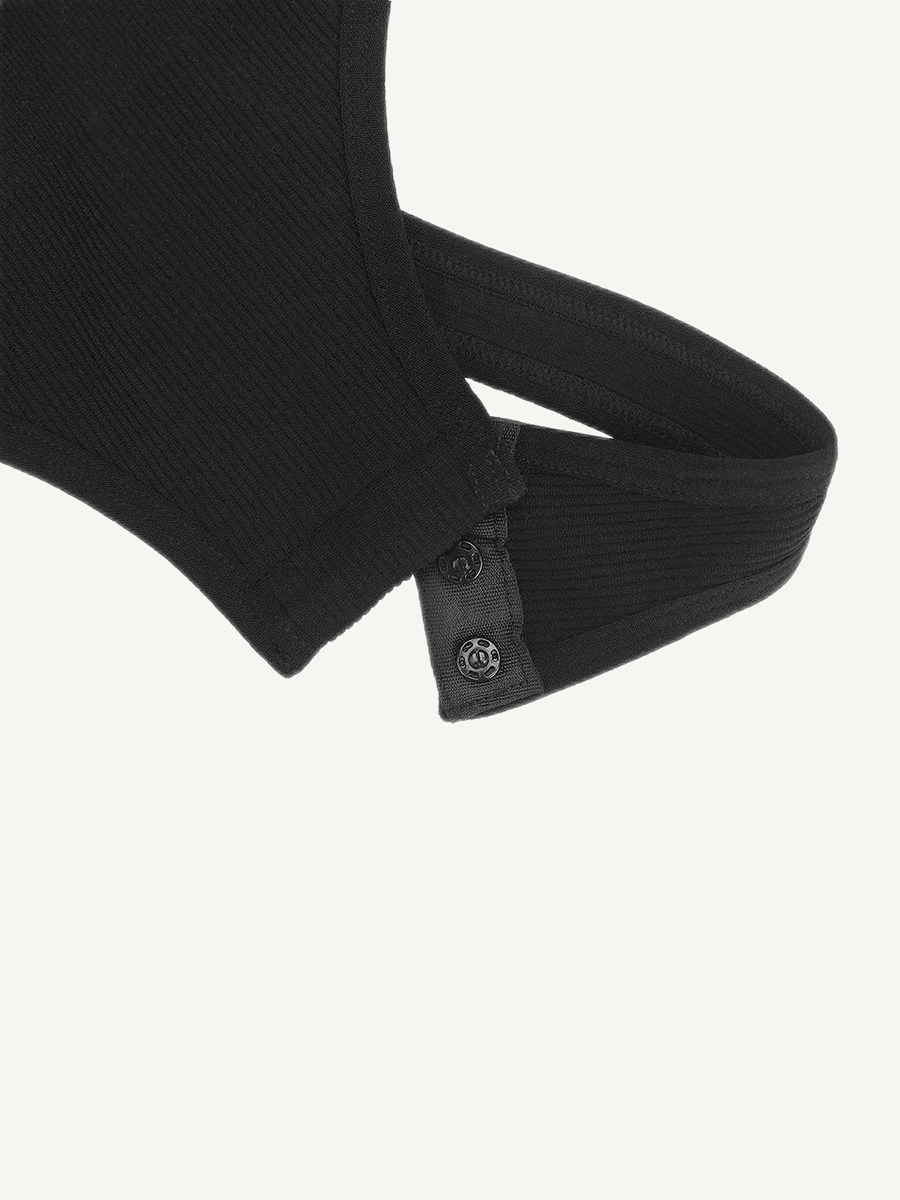 Long Sleeve V-Neck Sculpt Bodysuit
