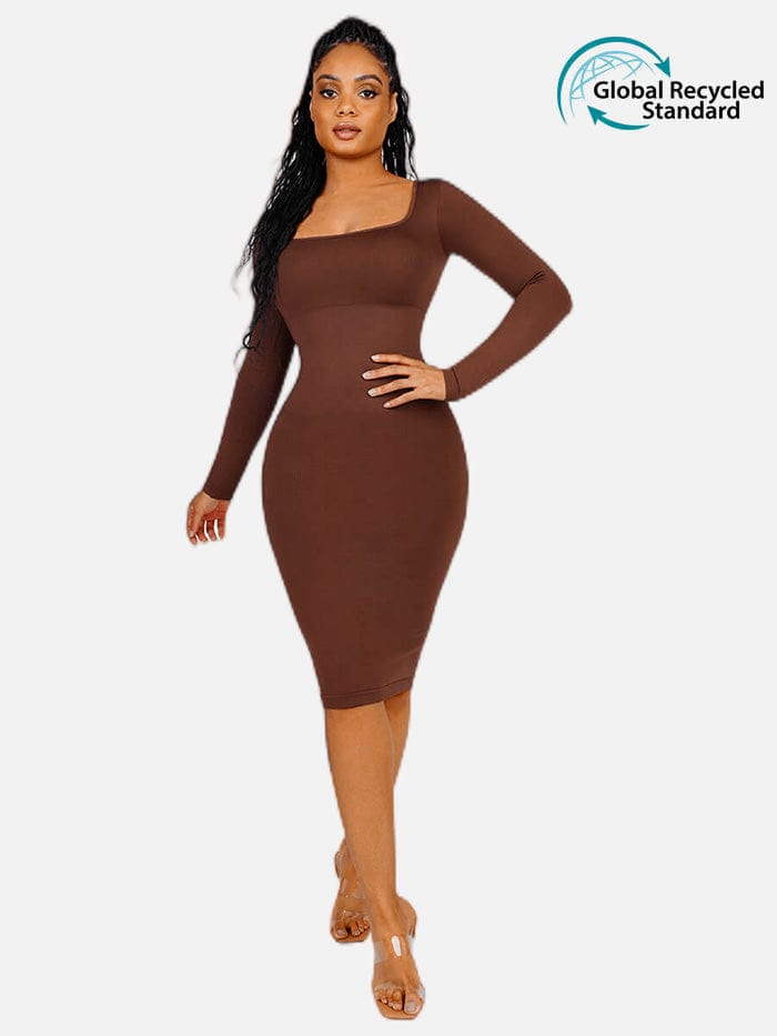Hourglass Long Sleeve Dress