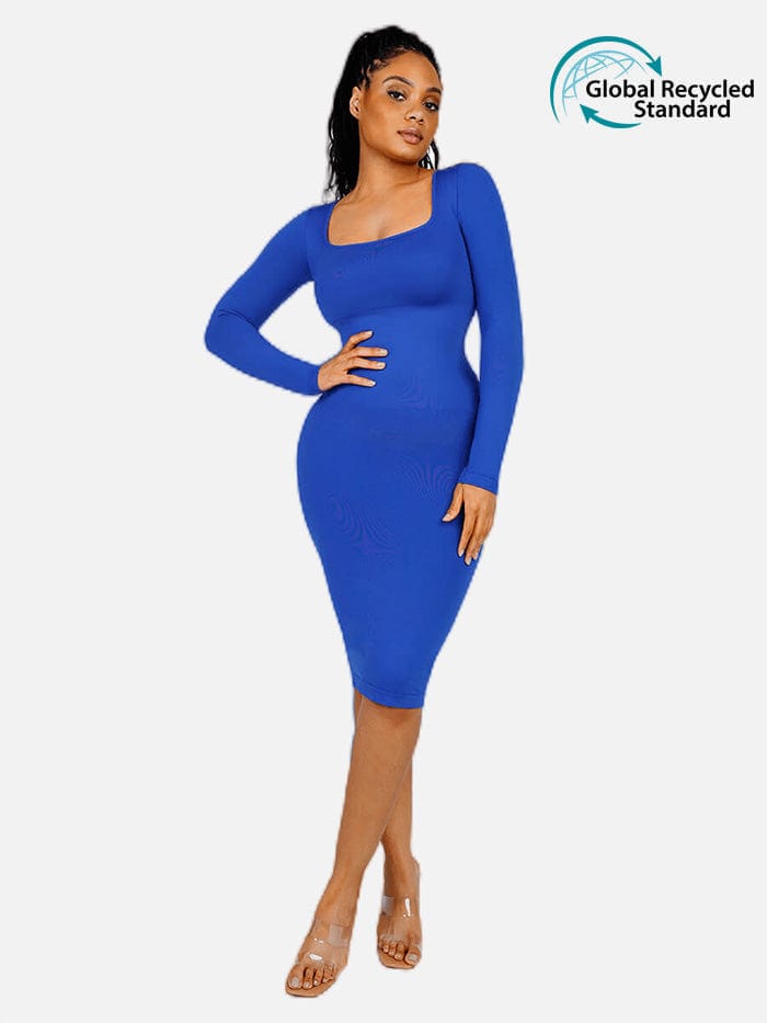 Hourglass Long Sleeve Dress