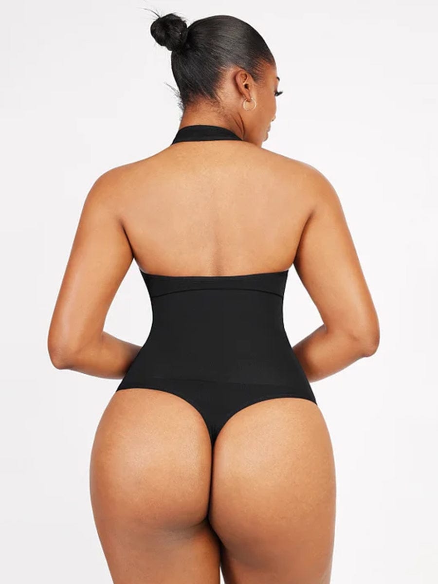 Halter Neck Sculpt Bodysuit