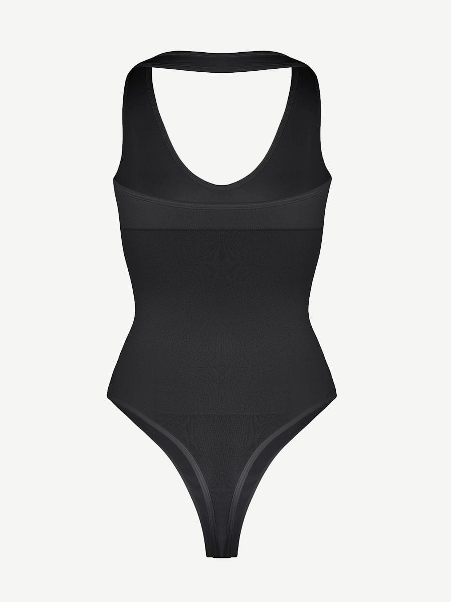 Halter Neck Sculpt Bodysuit