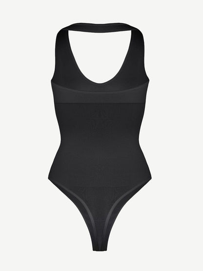 Halter Neck Sculpt Bodysuit