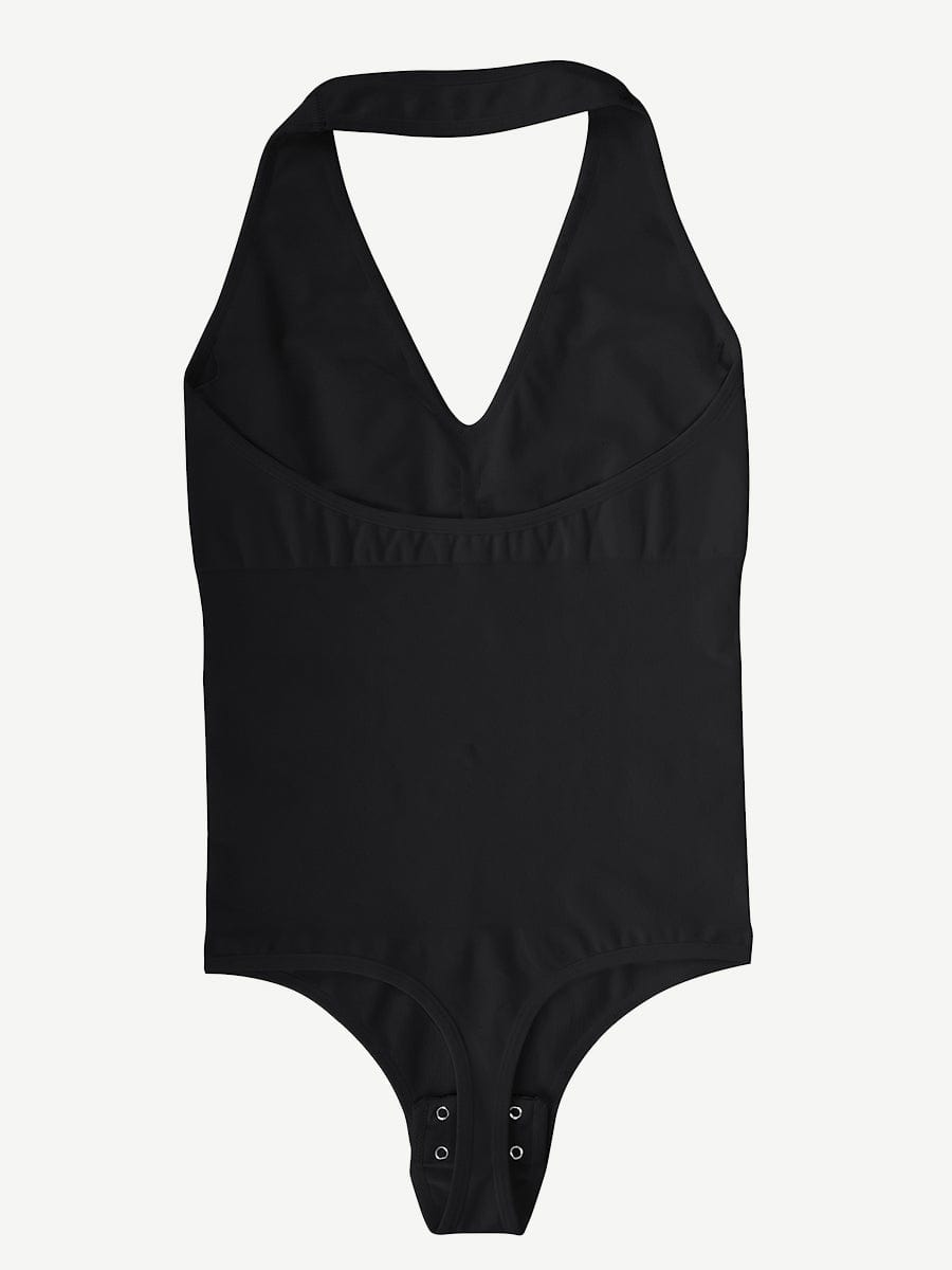Halter Neck Sculpt Bodysuit
