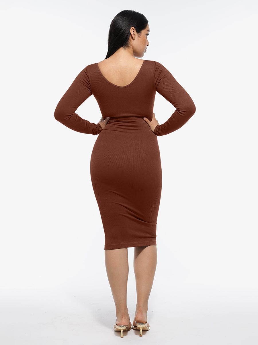 V Sculpt Dress