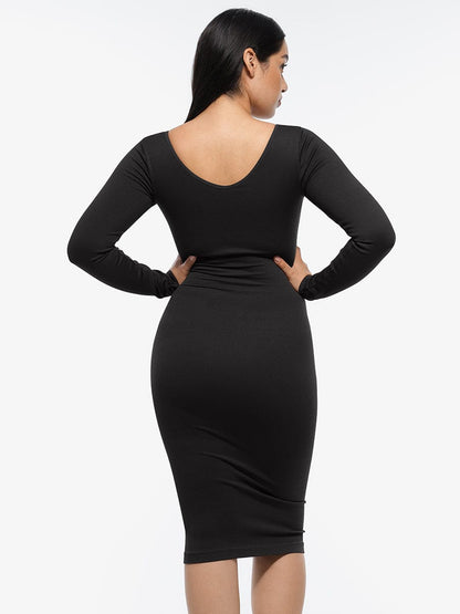 V Sculpt Dress