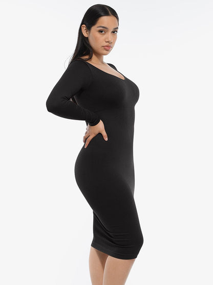 V Sculpt Dress