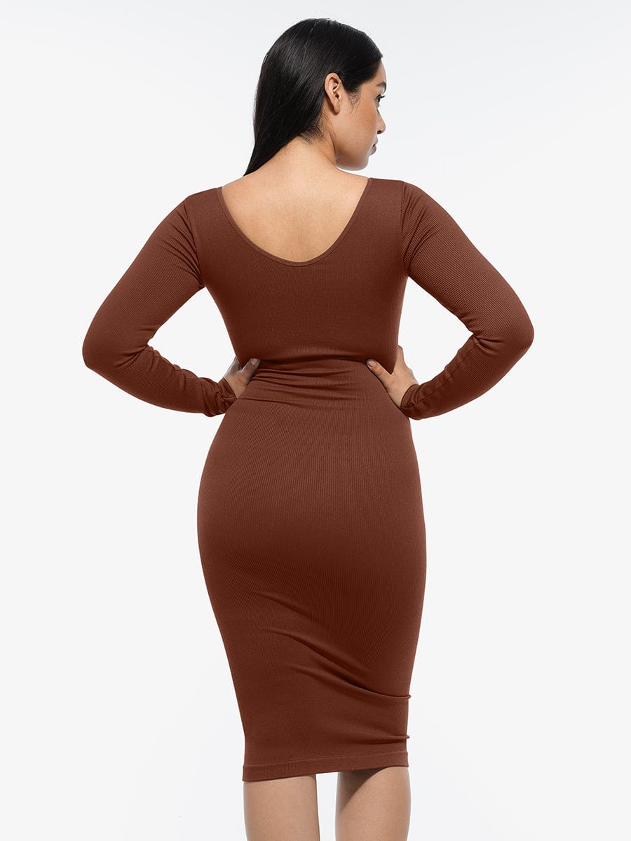 V Sculpt Dress