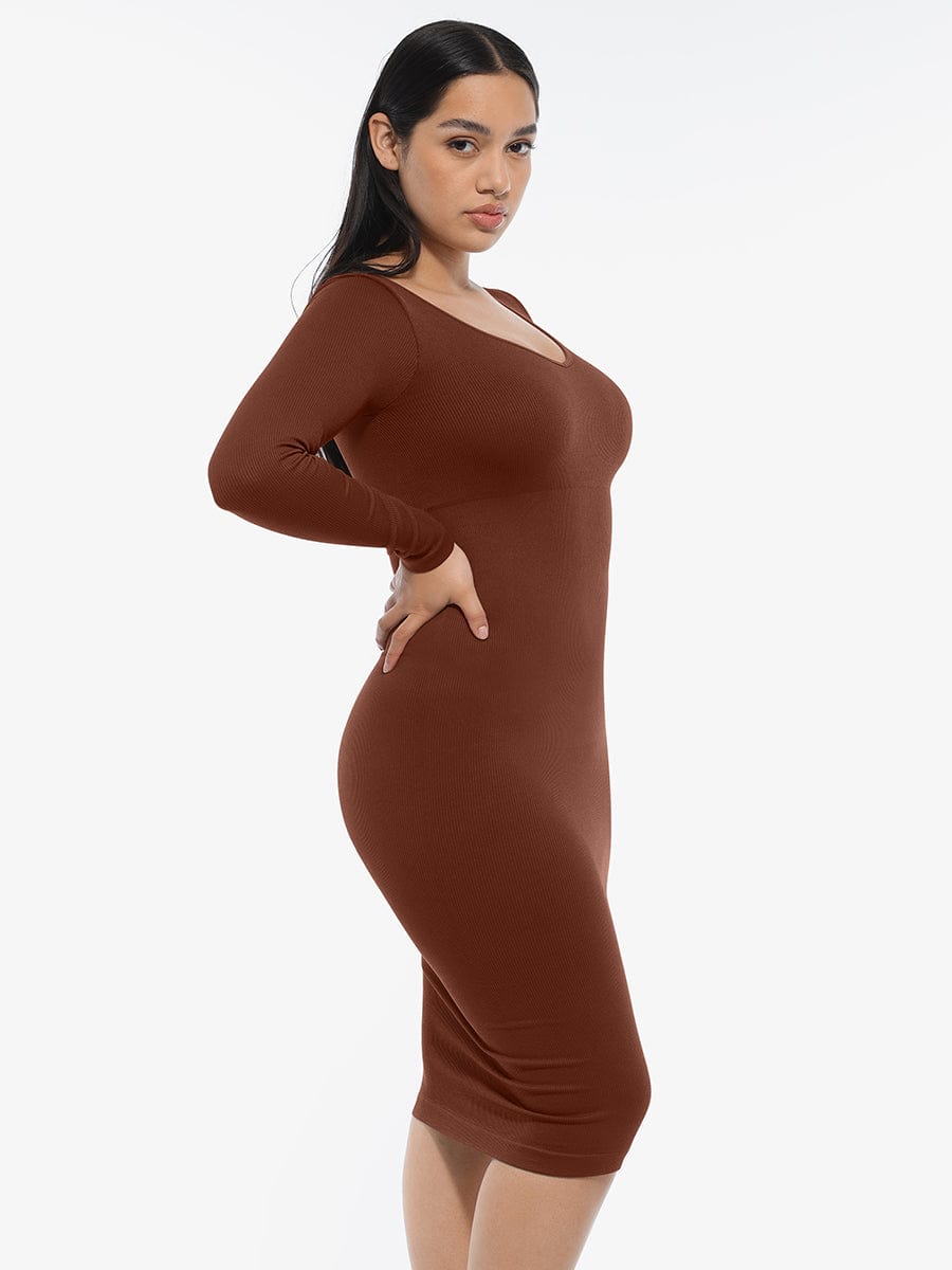 V Sculpt Dress