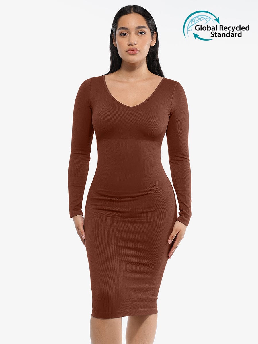 V Sculpt Dress