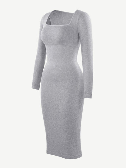 Hourglass Long Sleeve Dress