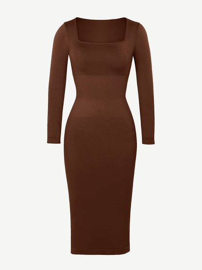 Hourglass Long Sleeve Dress