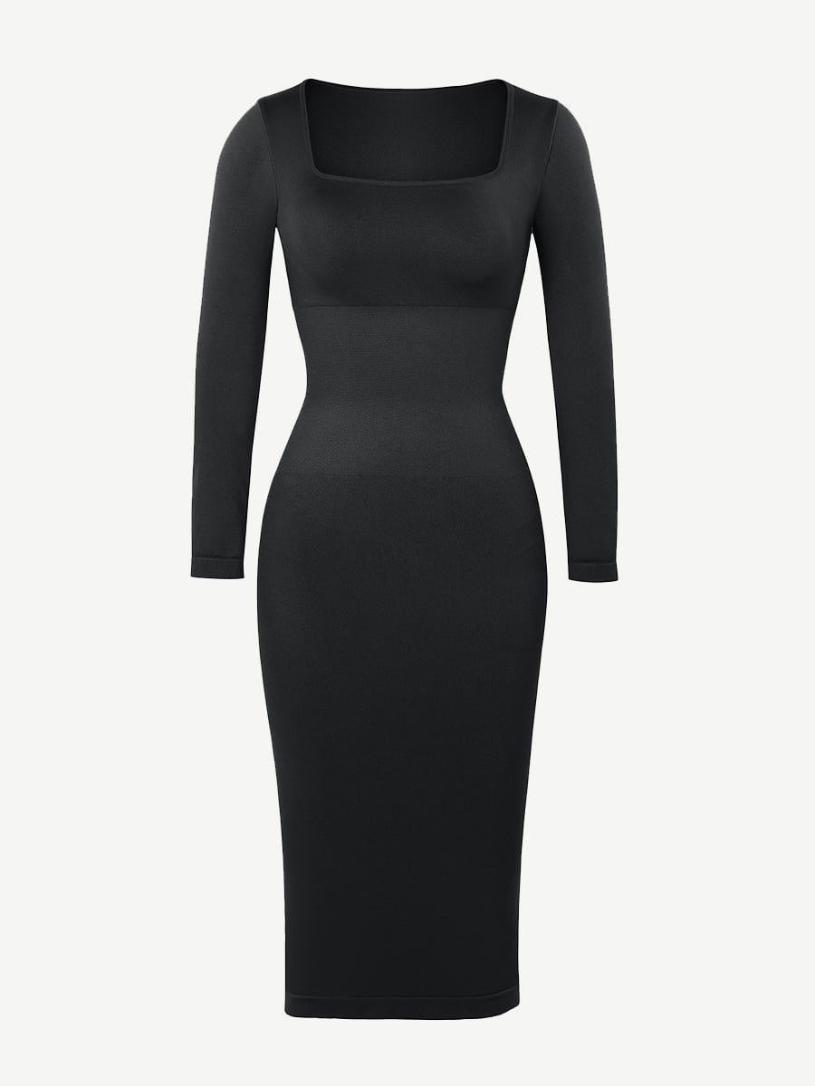 Hourglass Long Sleeve Dress