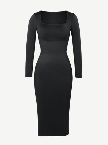 Hourglass Long Sleeve Dress