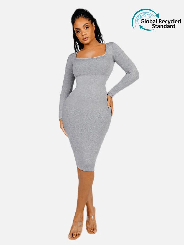 Hourglass Long Sleeve Dress