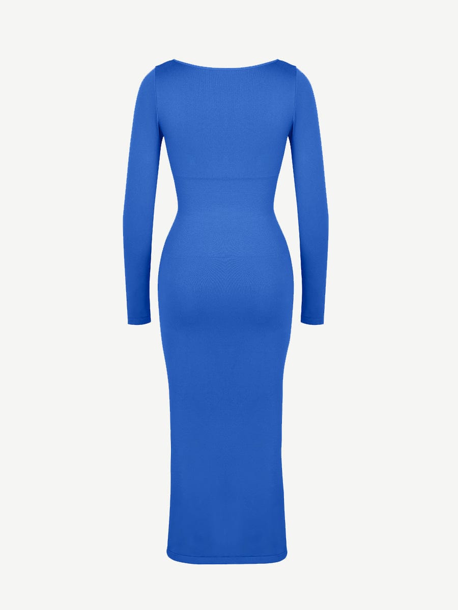 Sculpt Slit Dress